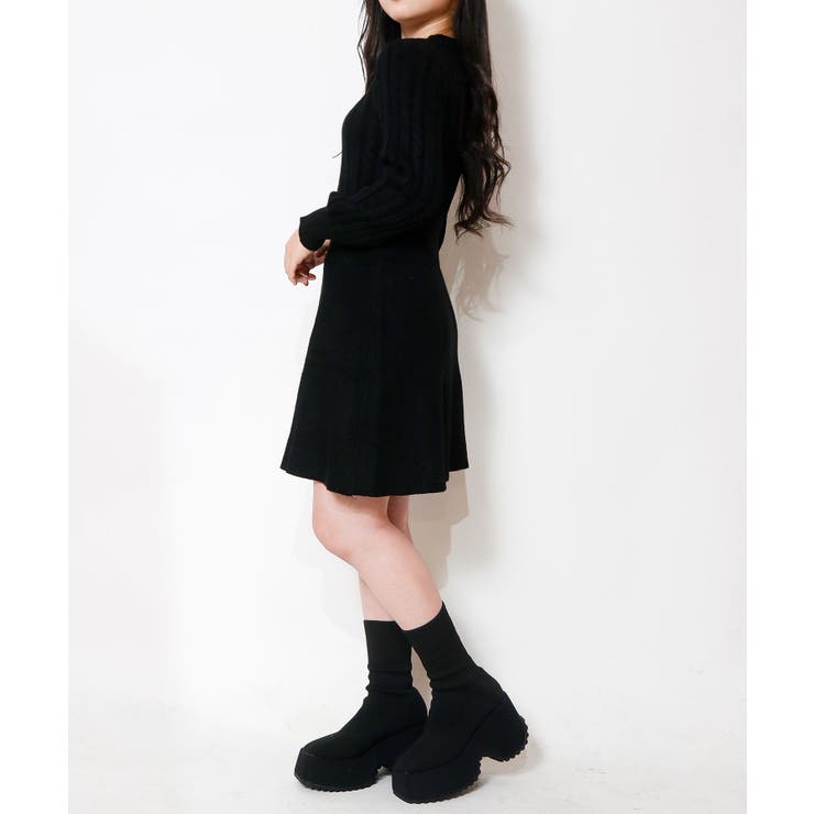 ニットワンピース レディース トップス | SHUSHU | 詳細画像13 