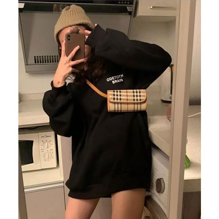 裏起毛スエットトレーナー レディーストップス 秋冬新作 | SHUSHU | 詳細画像2 