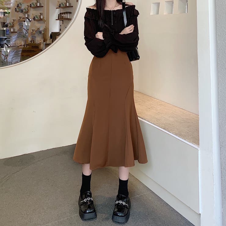 ハイウエストマーメイドスカート レディース ボトムス | SHUSHU | 詳細画像3 