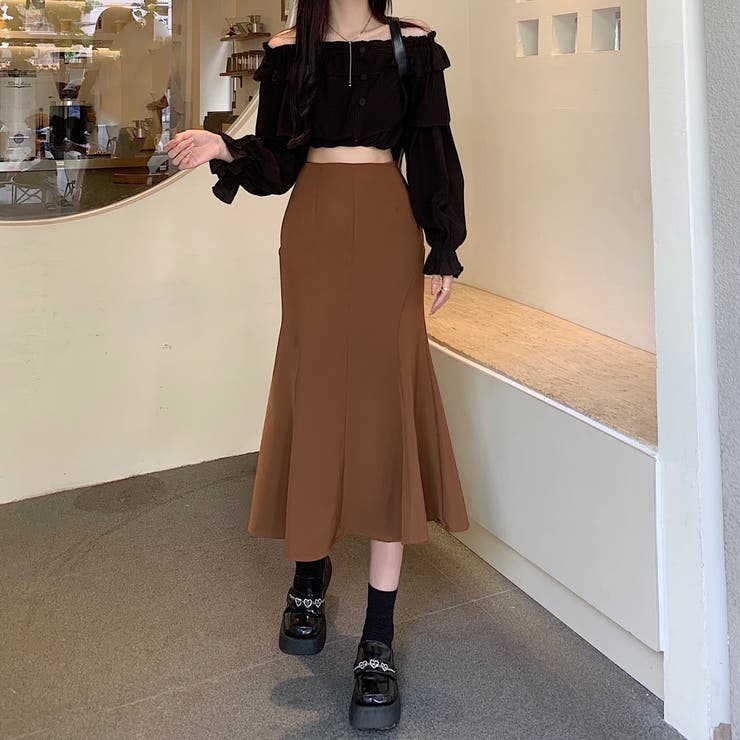 ハイウエストマーメイドスカート レディース ボトムス | SHUSHU | 詳細画像4 