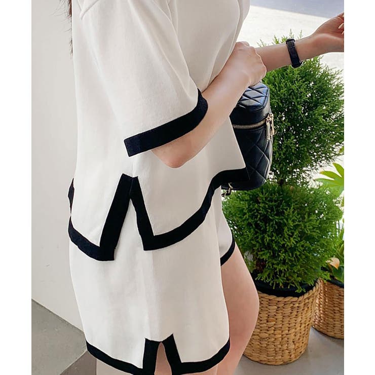 サマーニットソーセットアップ レディース ルームウェア | SHUSHU | 詳細画像3 