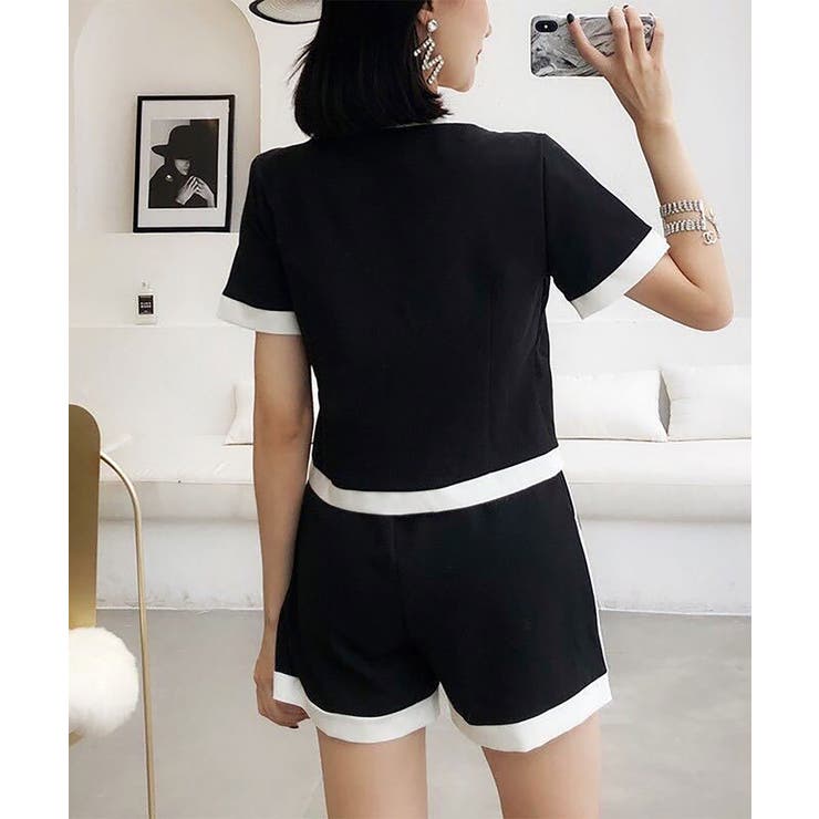 サマーニットソーセットアップ レディース ルームウェア | SHUSHU | 詳細画像8 