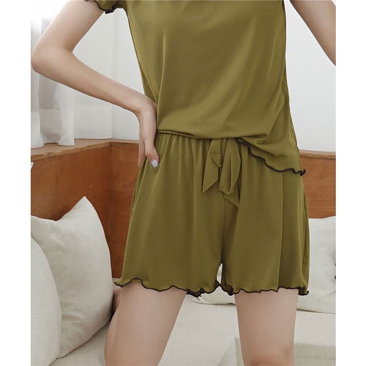 上下セットアップルームウェア レディース トップス | SHUSHU | 詳細画像9 