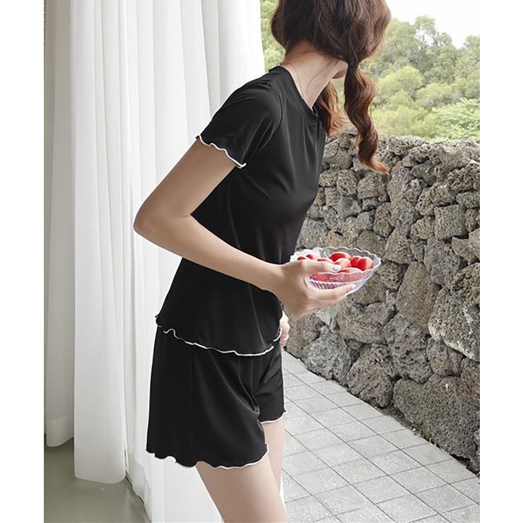 上下セットアップルームウェア レディース トップス | SHUSHU | 詳細画像4 