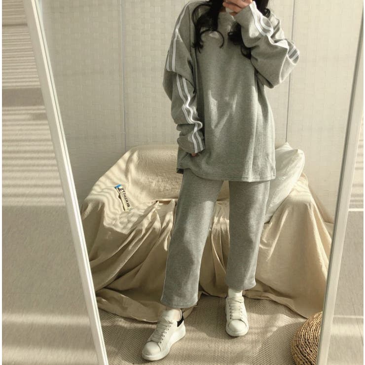 薄手カットソーセットアップ レディース セットアップ | SHUSHU | 詳細画像3 