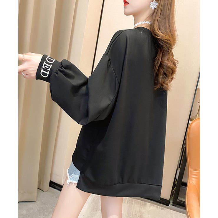 刺繍長袖カットソー レディース トップス | SHUSHU | 詳細画像12 