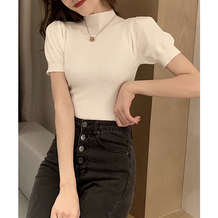 サマーニット レディース 半袖 | SHUSHU | 詳細画像8 