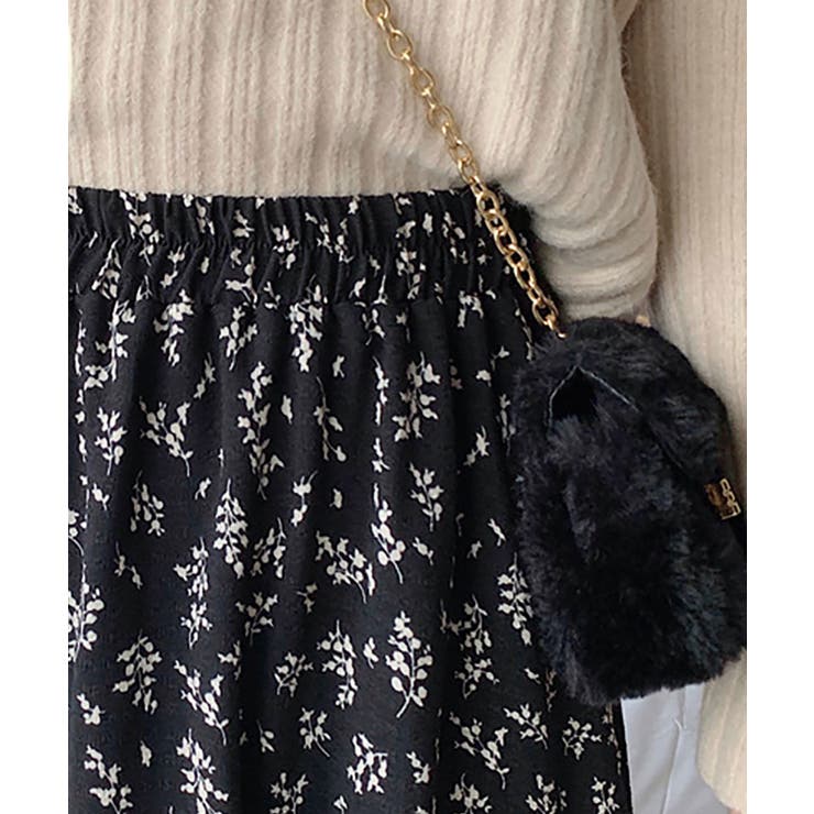 小花柄 フレアスカート Aラインスカート | SHUSHU | 詳細画像3 