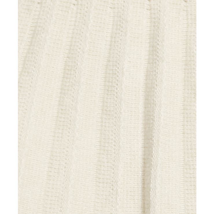 ニットプリーツミニスカート 編み レディース 韓国 | SHUSHU | 詳細画像8 