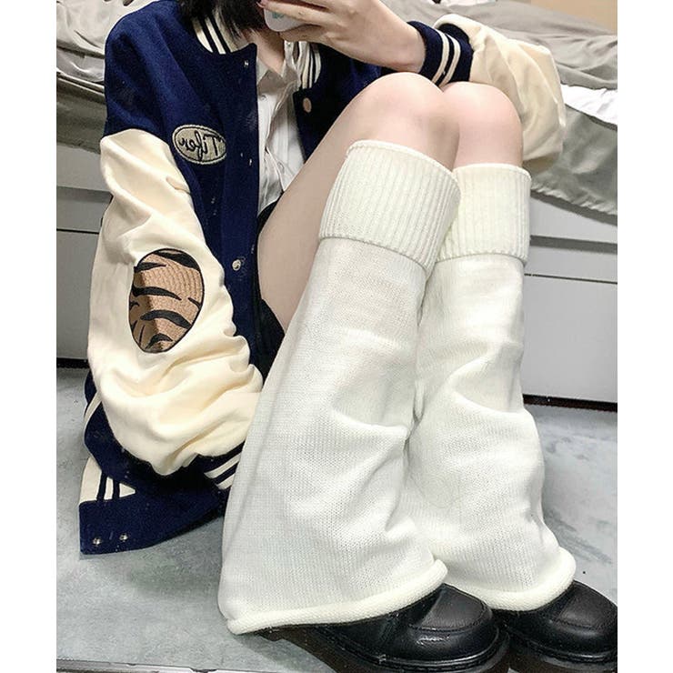 ブーツカットニットレッグウォーマーロング | SHUSHU | 詳細画像2 