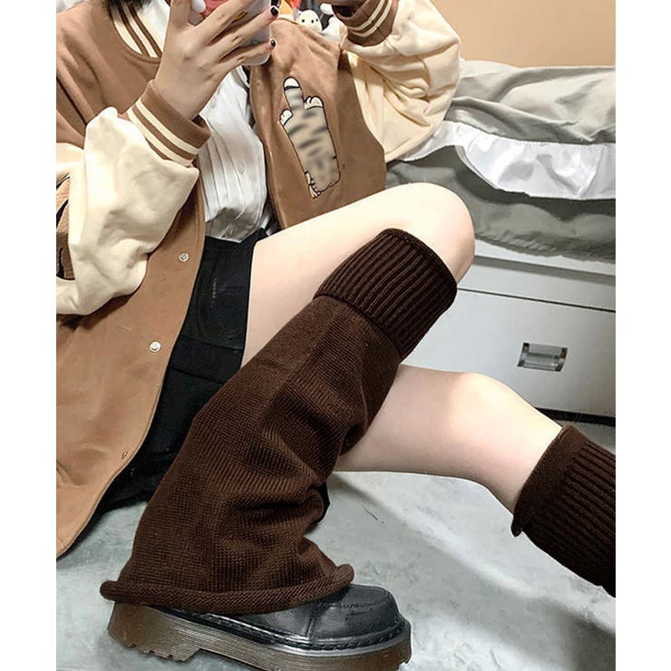 ブーツカットニットレッグウォーマーロング | SHUSHU | 詳細画像7 