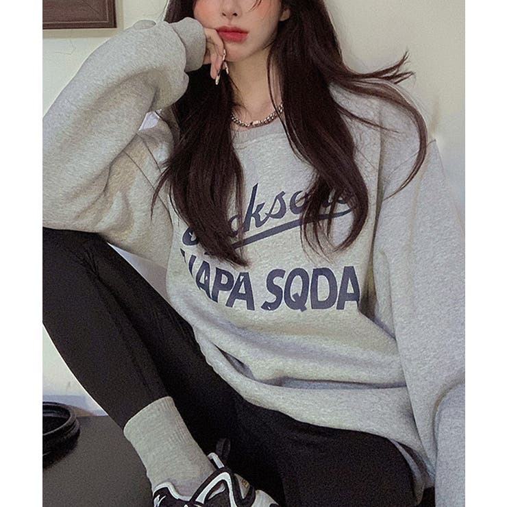 グレー | トレーナー レディース 長袖 | SHUSHU