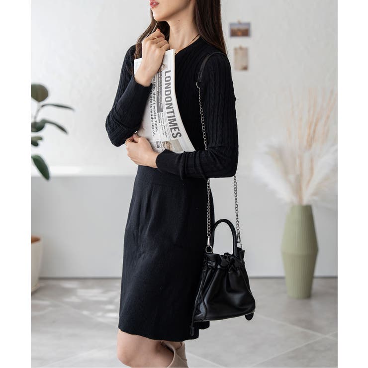 ニットワンピース レディース トップス | SHUSHU | 詳細画像3 