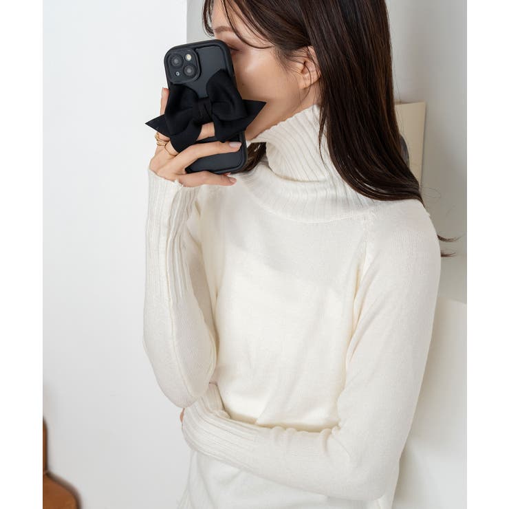 タートルネックニット レディース トップス | SHUSHU | 詳細画像5 