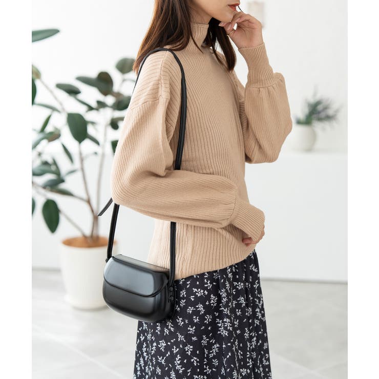 プチハイネックニット レディース プルオーバー | SHUSHU | 詳細画像3 