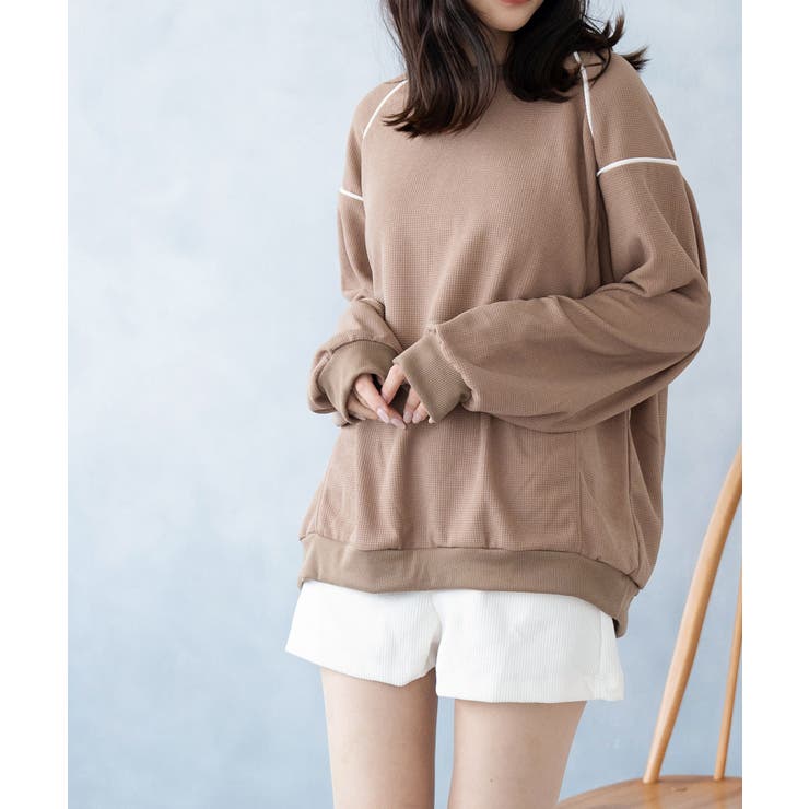 トレーナー レディーススウェット 薄手カットソー | SHUSHU | 詳細画像9 