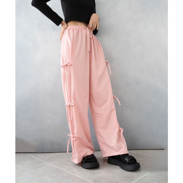 サイドリボンスウェットパンツ | SHUSHU | 詳細画像6 