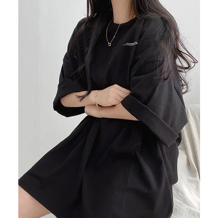 フルムーンプリントオーバーサイズＴシャツ | SHUSHU | 詳細画像3 