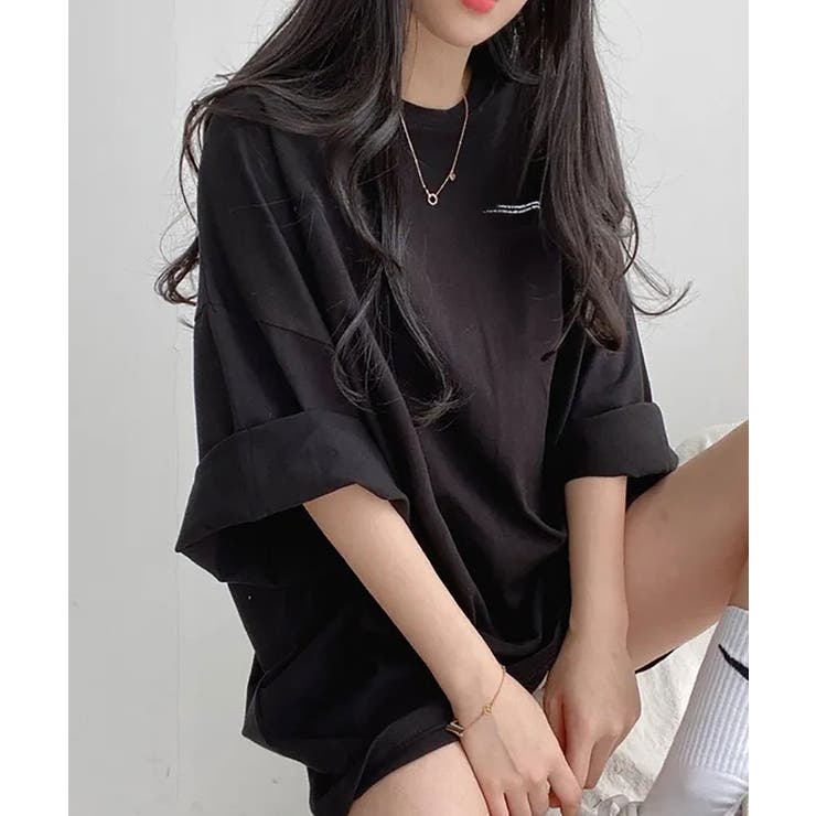 フルムーンプリントオーバーサイズＴシャツ | SHUSHU | 詳細画像4 