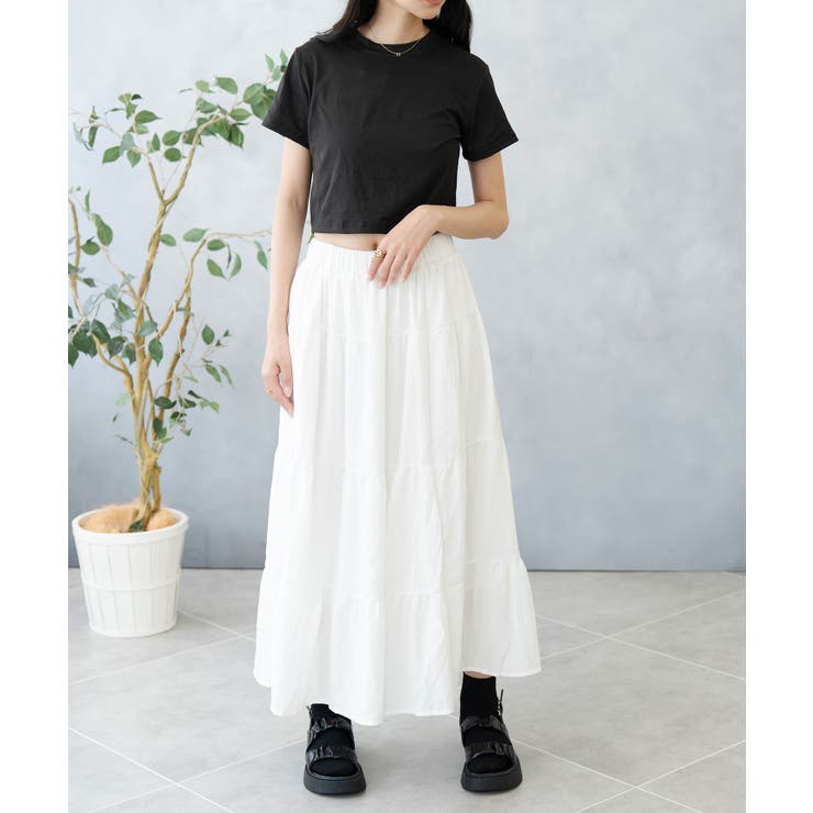 ティアード ロングスカート | SHUSHU | 詳細画像13 