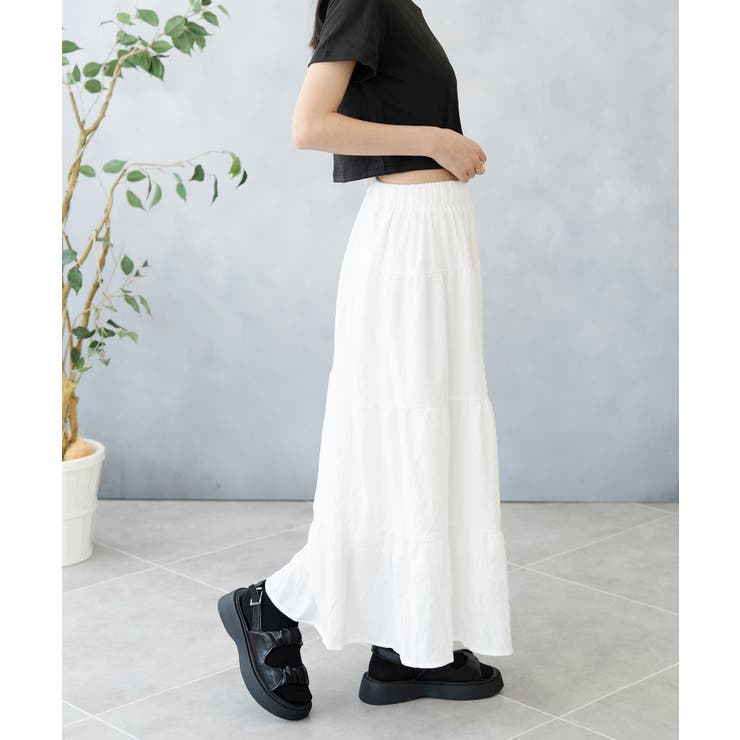 ティアード ロングスカート | SHUSHU | 詳細画像5 