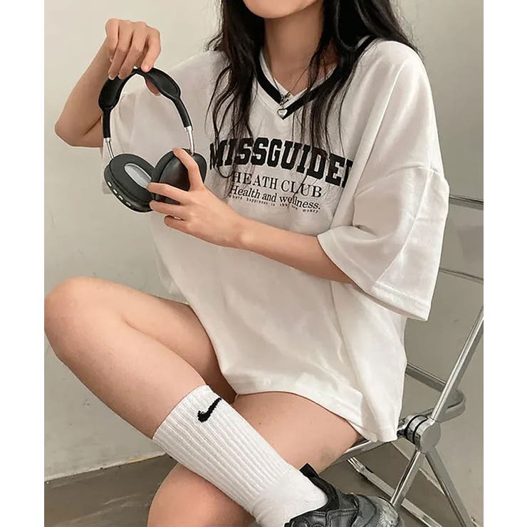 Vネックプリントセットアップ 上下セット セットアップ | SHUSHU | 詳細画像14 