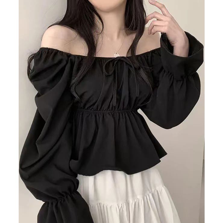 フリルディテール フェミニンブラウス | SHUSHU | 詳細画像3 