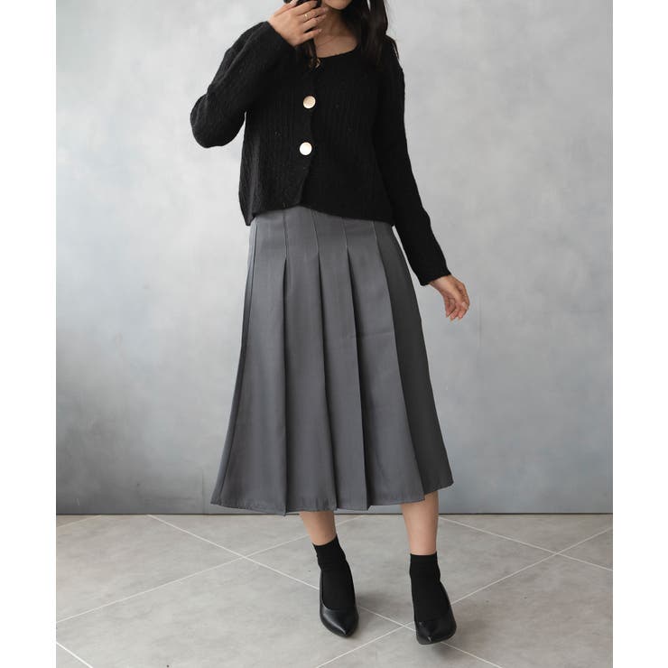 クロップド ニット カーディガン | SHUSHU | 詳細画像9 