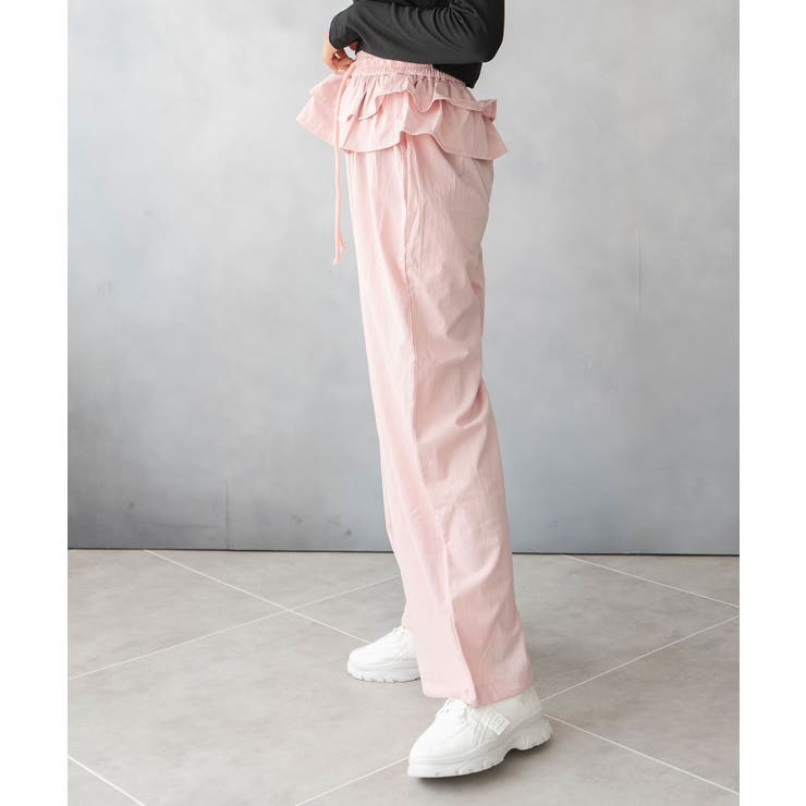 ゆったり ルーズな シルエット フリル パンツ | SHUSHU | 詳細画像19 