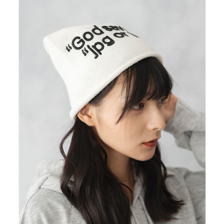 ホワイト | ニットキャップ | SHUSHU