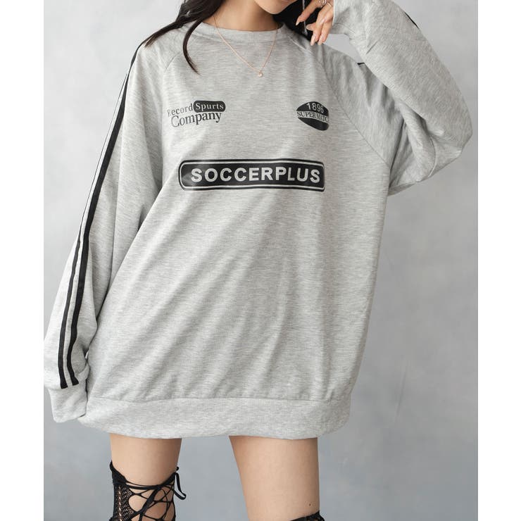 ゆるっとした シルエット ライン切り替え スエット トレーナー | SHUSHU | 詳細画像11 