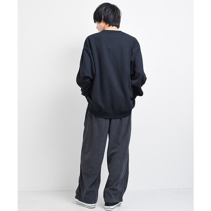 裏起毛ぼかしアーチロゴトレーナー スウェット 長袖 | 子ども服 SHUSHU | 詳細画像3 