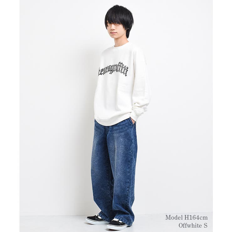 裏起毛ぼかしアーチロゴトレーナー スウェット 長袖 | 子ども服 SHUSHU | 詳細画像6 