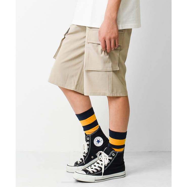 ドライポリエステルカーゴハーフパンツ ボトムス 半ズボン | 子ども服 SHUSHU | 詳細画像12 