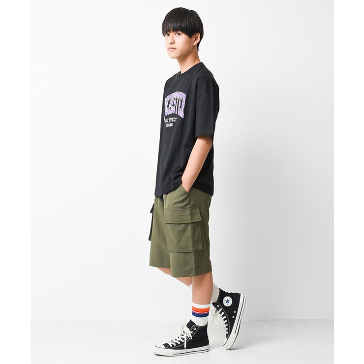 ドライポリエステルカーゴハーフパンツ ボトムス 半ズボン | 子ども服 SHUSHU | 詳細画像9 