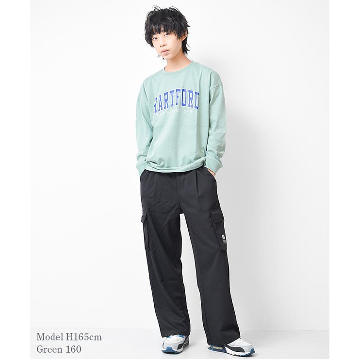 アーチロゴプリントロングTシャツ トップス 長袖 | 子ども服 SHUSHU | 詳細画像7 