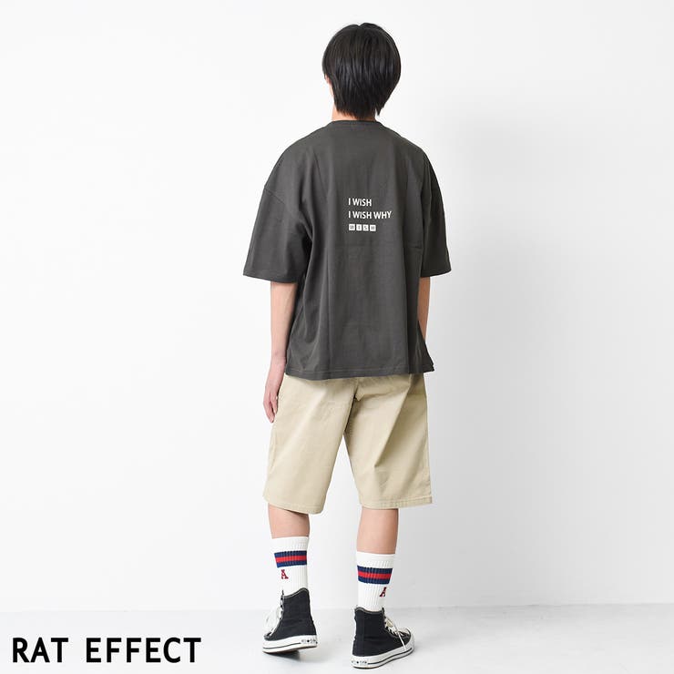 3段ロゴプリントスーパービッグTシャツ トップス カットソー | 子ども服 SHUSHU | 詳細画像5 