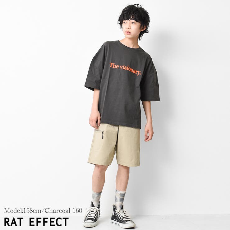 visionaryプリントスーパービッグTシャツ トップス カットソー | 子ども服 SHUSHU | 詳細画像5 