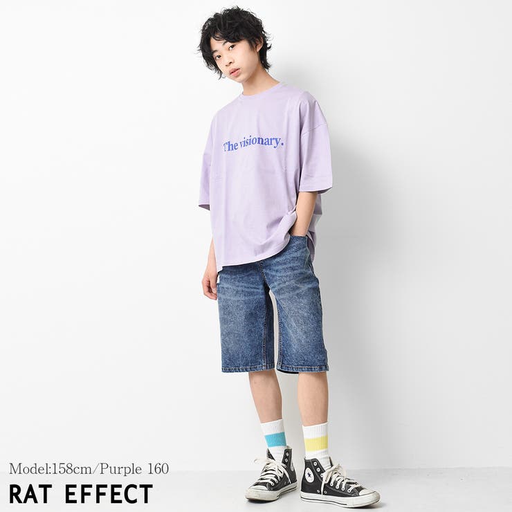 visionaryプリントスーパービッグTシャツ トップス カットソー | 子ども服 SHUSHU | 詳細画像2 