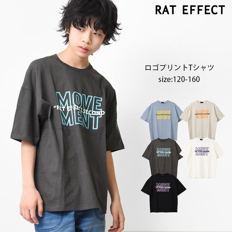 MOVEMENTロゴプリントTシャツ トップス カットソー[品番
