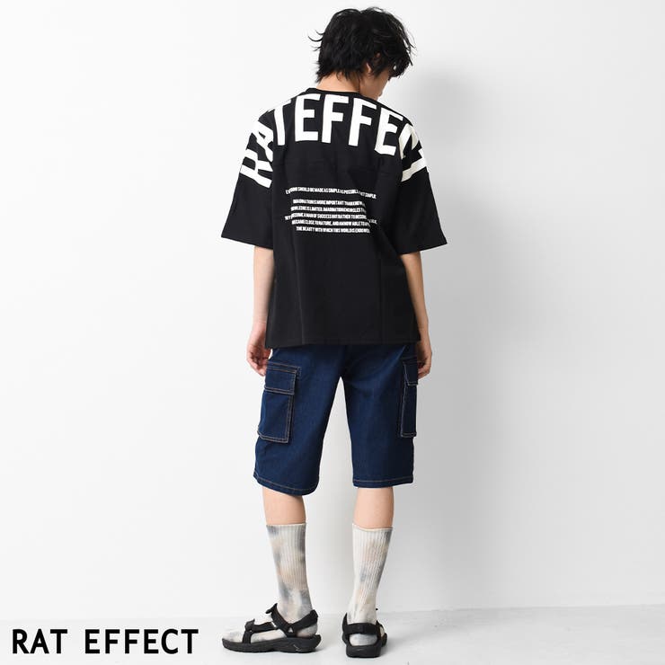 ビックロゴプリントドルマンTシャツ トップス カットソー | 子ども服 SHUSHU | 詳細画像4 