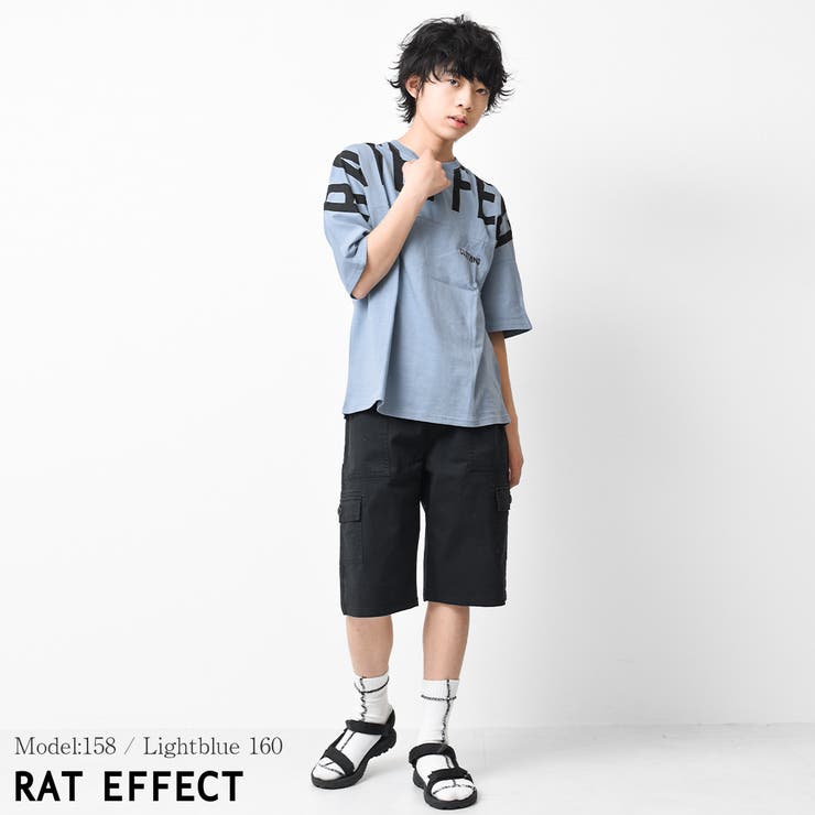 ビックロゴプリントドルマンTシャツ トップス カットソー | 子ども服 SHUSHU | 詳細画像9 