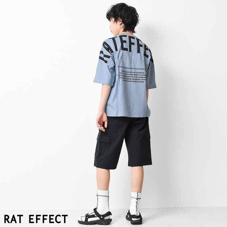 ビックロゴプリントドルマンTシャツ トップス カットソー | 子ども服 SHUSHU | 詳細画像10 