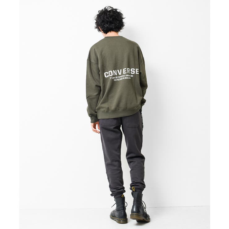 CONVERSE 別注裏起毛バックプリントビッグトレーナー スウェット | 子ども服 SHUSHU | 詳細画像8 