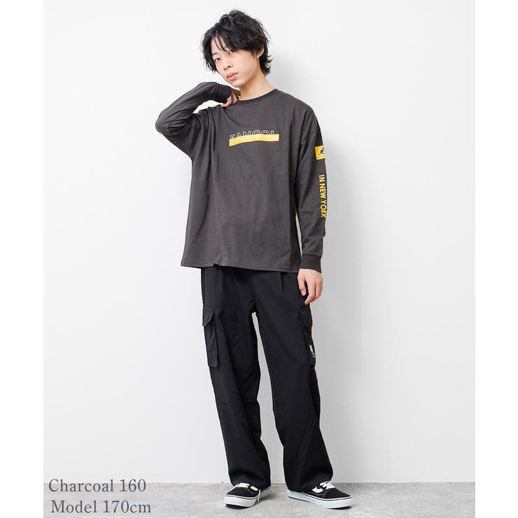 KANGOL 別注袖ネオンプリントロングTシャツ トップス | 子ども服 SHUSHU | 詳細画像6 