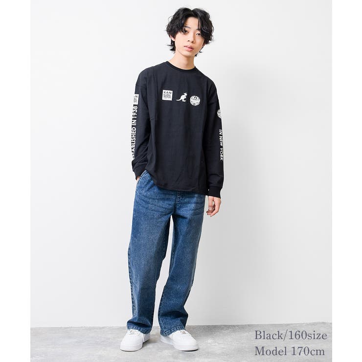 KANGOL 別注袖プリントロングTシャツ トップス | 子ども服 SHUSHU | 詳細画像2 