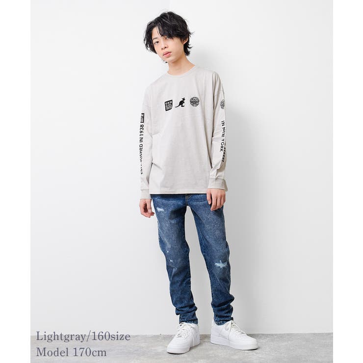 KANGOL 別注袖プリントロングTシャツ トップス | 子ども服 SHUSHU | 詳細画像6 