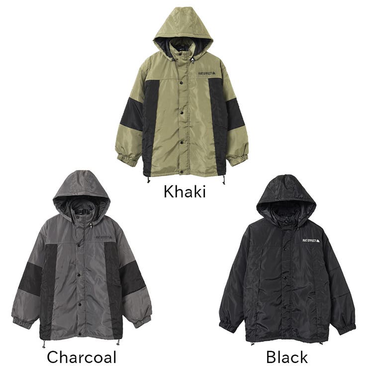 中綿切替ジャケット アウター あったか | 子ども服 SHUSHU | 詳細画像10 