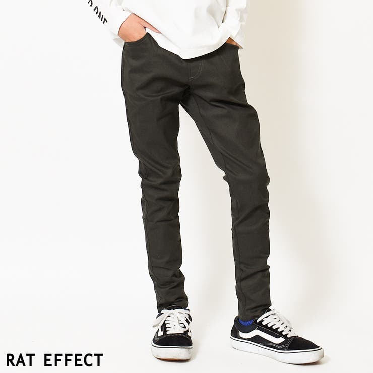 チャコール | ストレッチスリムストレートパンツ ボトムス 長ズボン | 子ども服 SHUSHU