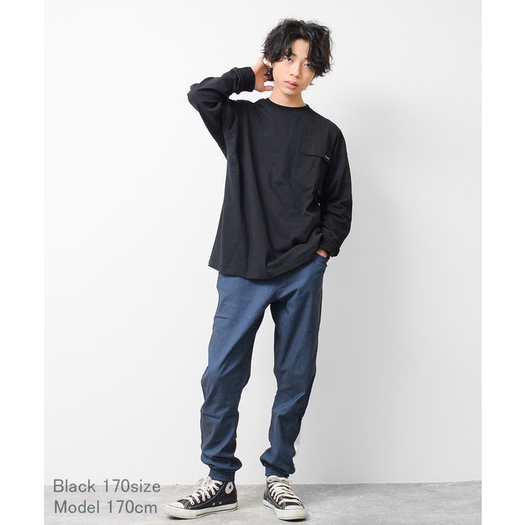 ナイロンOUTDOORロングTシャツ トップス 長袖 | 子ども服 SHUSHU | 詳細画像3 